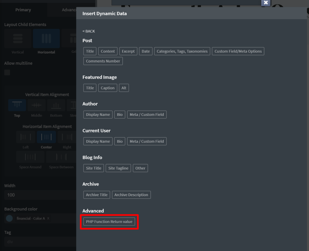 Choose PHP function return value